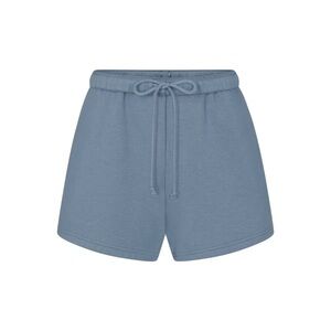 SKIMS Steel Blue Cotton fleece Shorts